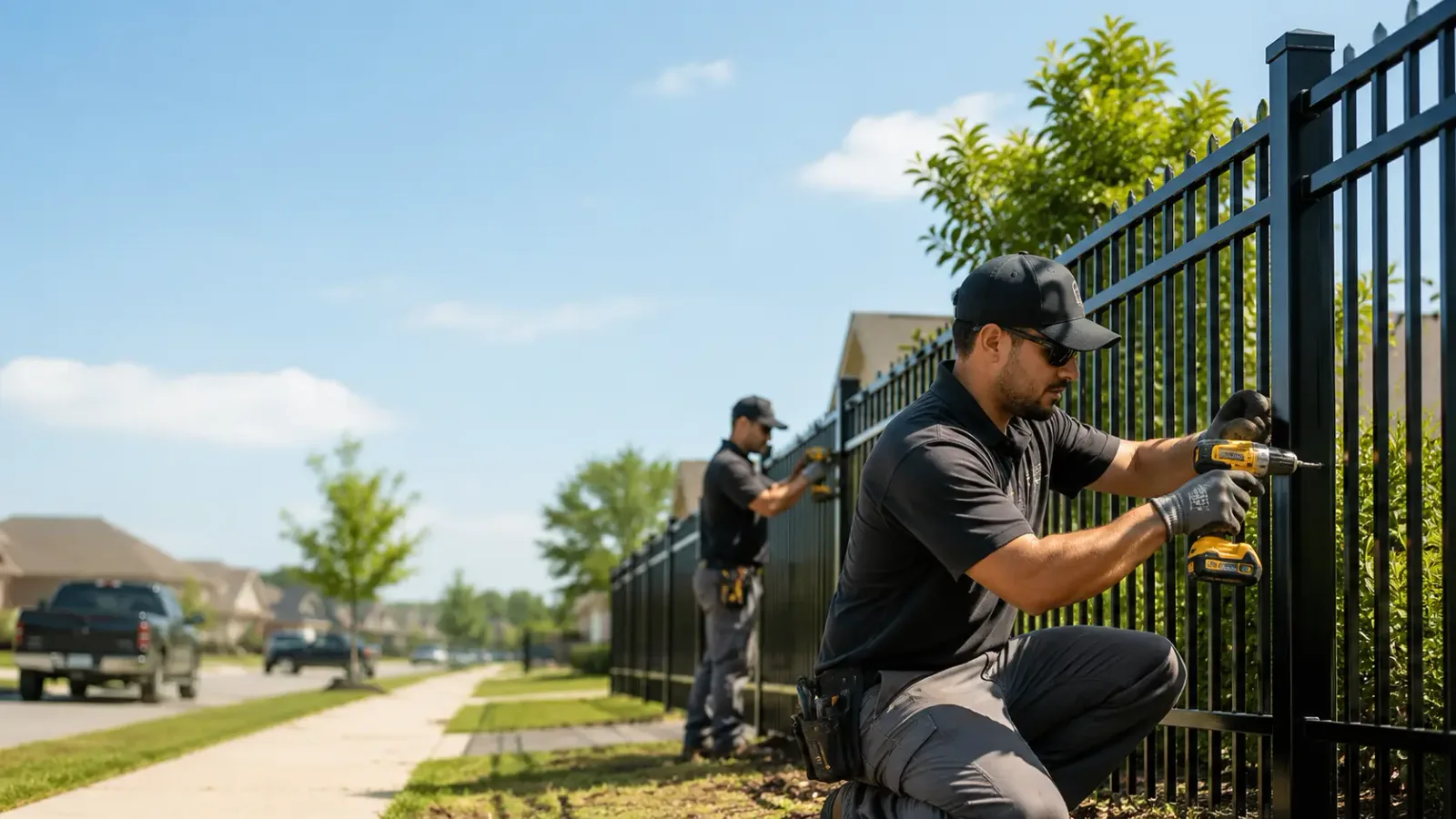 Metal Fence Installation in Shawnee, CO